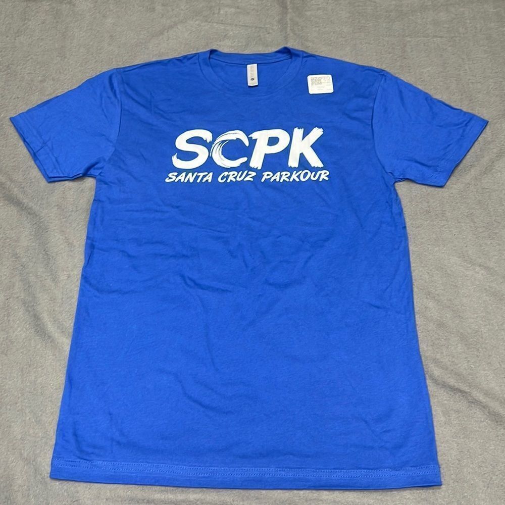 Santa Cruz Parkour Unisex Royal Blue Short Sleeve T-Shirt Size Small